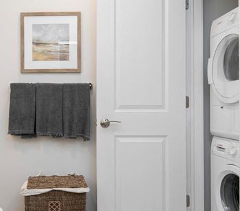 In-unit washer and dryer